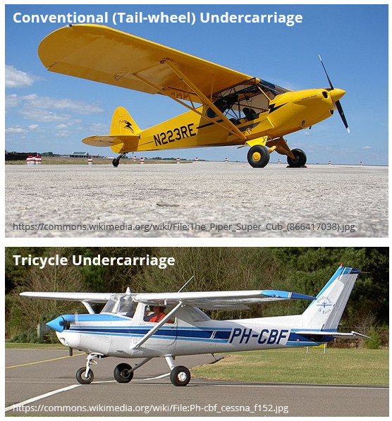 tail-dragger-tricycle-aircraft
